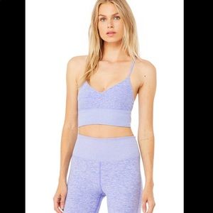 ALO Yoga Light Purple Matching Set